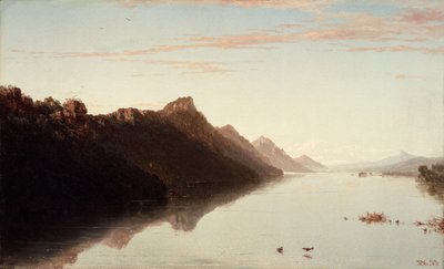Udsigt over den øvre del af Mississippi af John Frederick Kensett