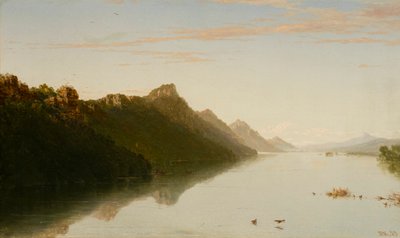 Udsigt over den øvre Mississippi af John Frederick Kensett