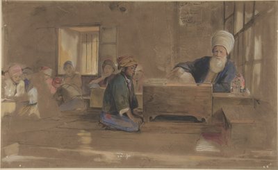 Arabisk skole af John Frederick Lewis