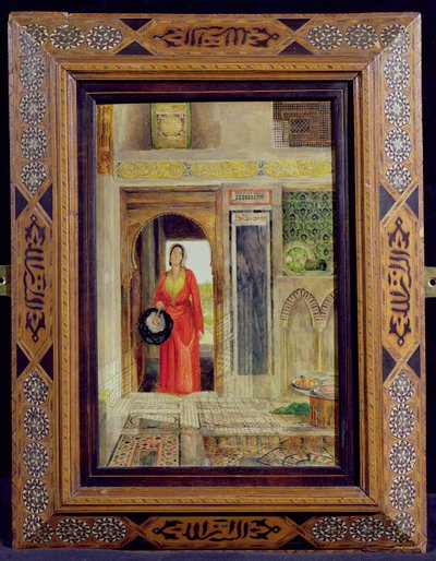 Indgangen til Harem, 1871 af John Frederick Lewis