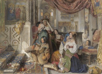 romerske pilgrimme af John Frederick Lewis