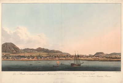 Udsigt over øen St. Christopher af John Frederick Miller