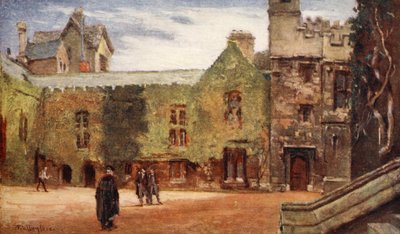 Merton College og St. Alban Hall, 1903 af John Fulleylove