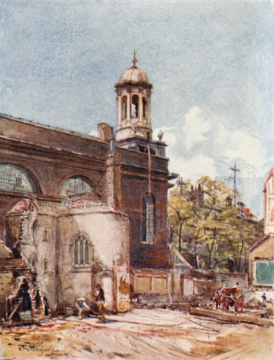 Nyligt opdaget Apse of All Hallow