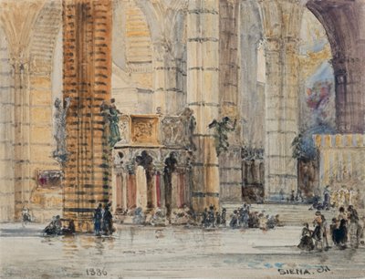 Sienas katedral af John Fulleylove