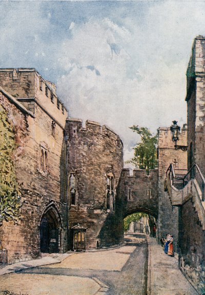 The Bloody Tower and Jewel House (Wakefield Tower), ser mod øst af John Fulleylove