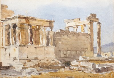 Erechtheum (akvarel) af John Fulleylove