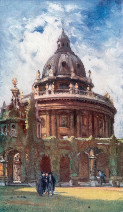 Radcliffe-biblioteket, eller Camera Bodleiana, fra All Souls