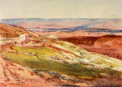 Jordandalen fra Oliebjerget, 1902. af John Fulleylove