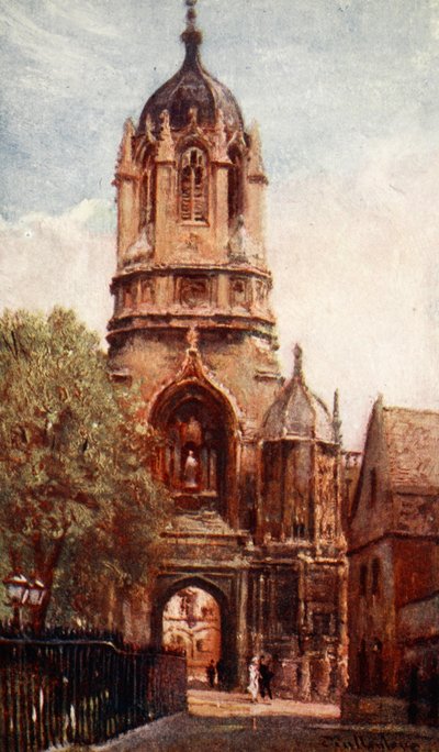 Tom Tower, Christ Church College, 1903 af John Fulleylove