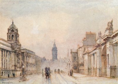 Whitehall i 1906 af John Fulleylove