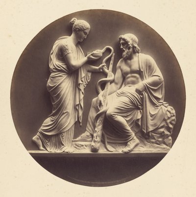 [Hygieia og Aesculapius]. af John G. Unnevehr