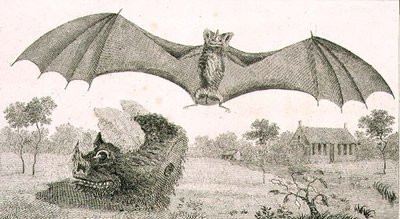 Vampyren eller spøgelset fra Guyana af John Gabriel (after) Stedman
