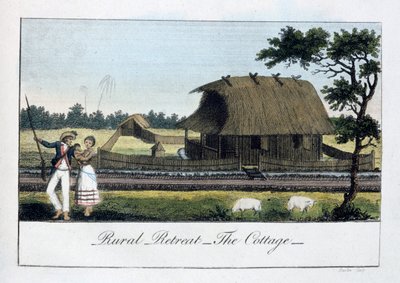 Rural Retreat, The Cottage, 1813 af John Gabriel Stedman