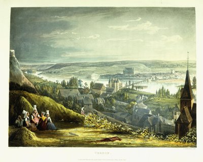 Udsigt over Vernon, 1821 af John Gendall