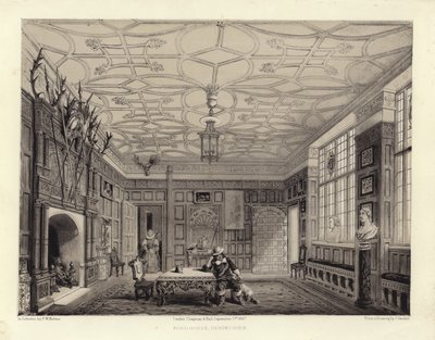 Ford House (lithotint) af John Gendall