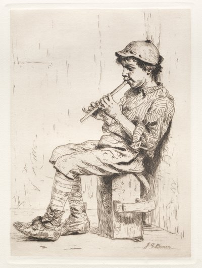 Forretning forsømt af John George Brown