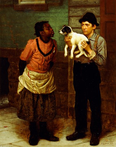 Den nye hvalp, af John George Brown