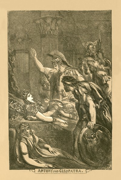 Antony og Cleopatra af John Gilbert