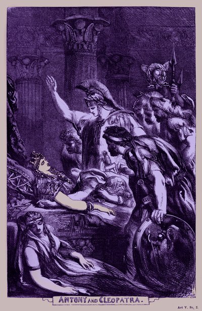 Antony og Cleopatra af John Gilbert