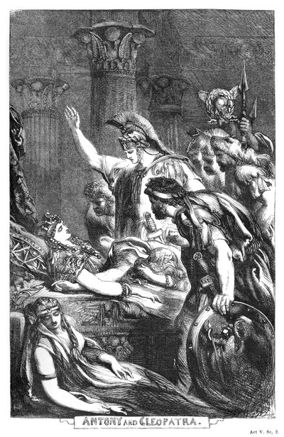 Antony og Cleopatra af John Gilbert
