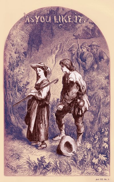 Som du kan lide det af William Shakespeare af John Gilbert