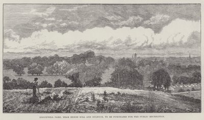 Brockwell Park, nær Herne Hill og Dulwich, skal købes til den offentlige rekreation af John Gilbert
