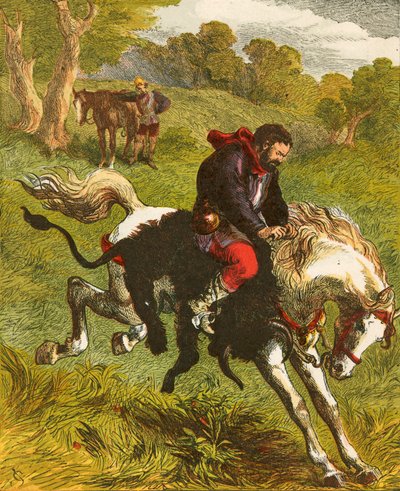 Edward IV og garveren fra Tamworth af John Gilbert