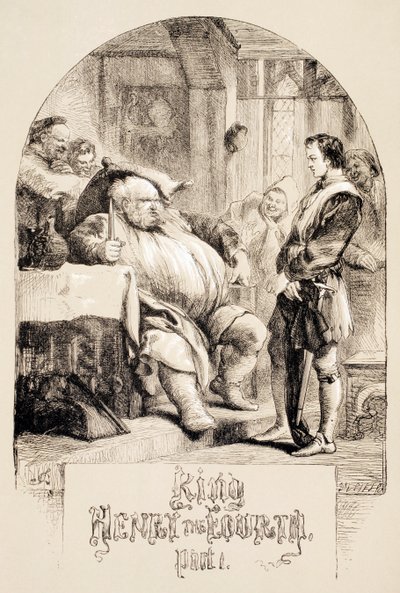 Henrik IV, del I, 1890 af John Gilbert