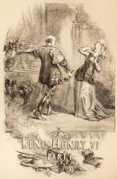 Henrik VI, del I, 1890 af John Gilbert