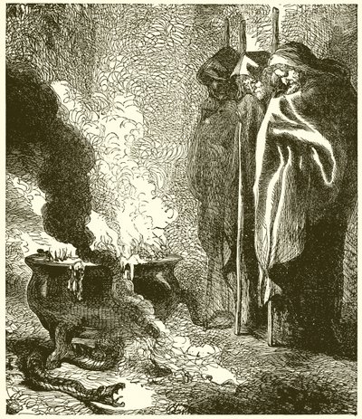 Macbeth: De tre hekse af John Gilbert