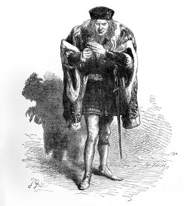 Richard III af William Shakespeare af John Gilbert
