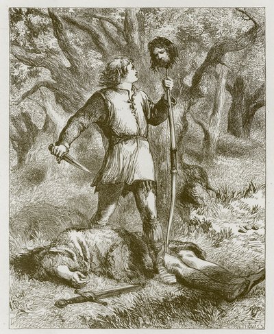Robin Hood og Guy of Gisborne af John Gilbert