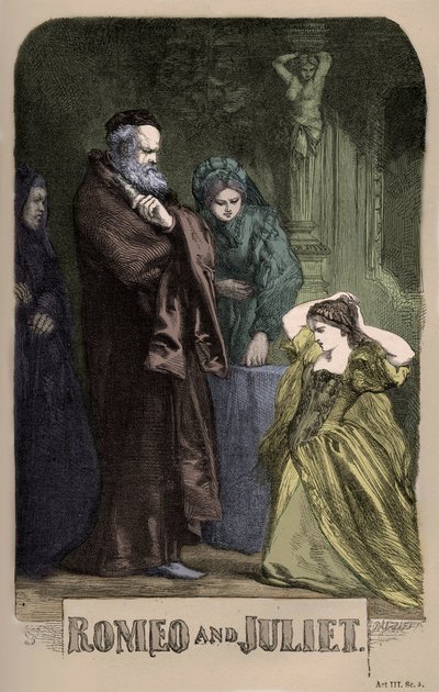 Romeo og Julie af William Shakespeare af John Gilbert