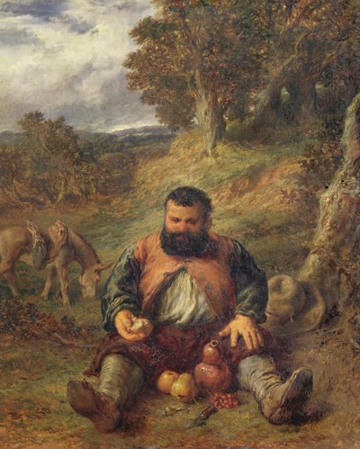 Sancho Panza, 1859 af John Gilbert