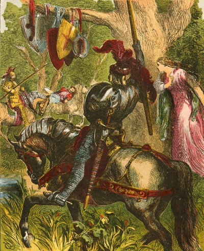 Sir Launcelot du Lake af John Gilbert
