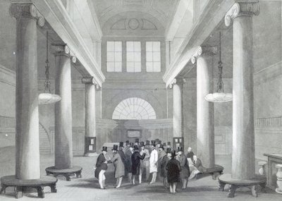 Børs, indgraveret af Henry Melville, ca. 1842 af John Gilbert