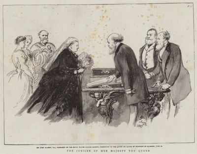 Hendes Majestæt Dronningens jubilæum af John Gilbert