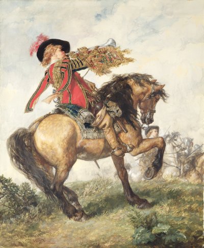 Kongens trompetist, 1874 af John Gilbert