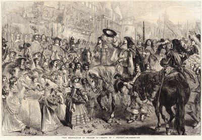 Restaureringen af Charles II af John Gilbert