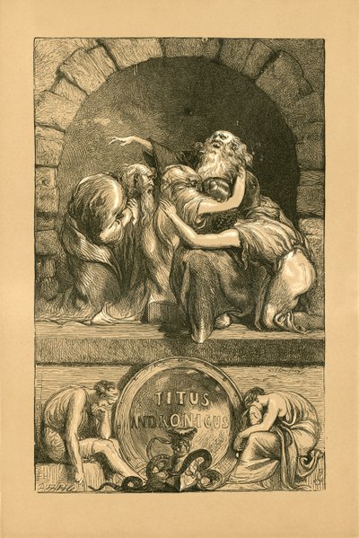Titus Andronicus af John Gilbert