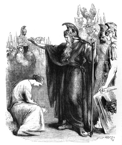 Titus Andronicus af William Shakespeare af John Gilbert