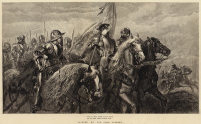Med alle deres bannere bravt spredt, og al deres rustning blinker højt af John Gilbert