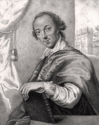 Horace Walpole, graveret af Bocquet, fra 