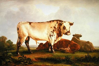 Tyr (olie på lærred) af John Glover