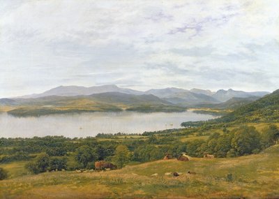 The Head of Windermere af John Glover