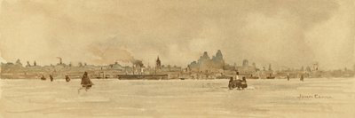Liverpool (farve litho) af John Glynn