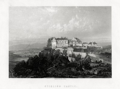 Stirling Castle, Skotland, 1883. af John Godfrey