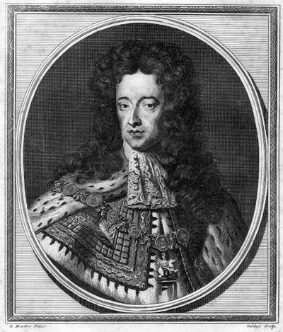 William III, konge af England, Skotland og Irland, 1784. af John Goldar