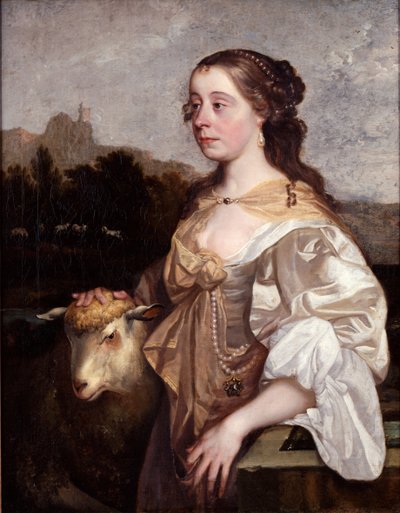 En dame som hyrdinde af John Greenhill